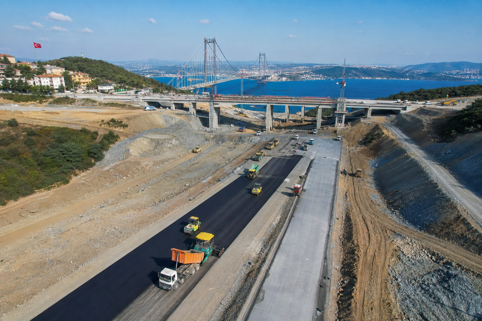 Altyapı ve ulaştırma inşaatı